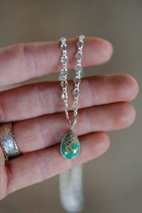 Green Turquoise Necklace