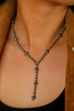 Lariat Style Desert Pearl Necklace